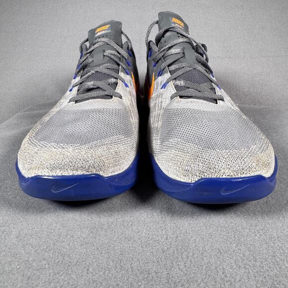 Nike Metcon 3 Shoes Mens Size 8.5 Gray Orange Blue Training CrossFit 852928-003 - Picture 6 of 11